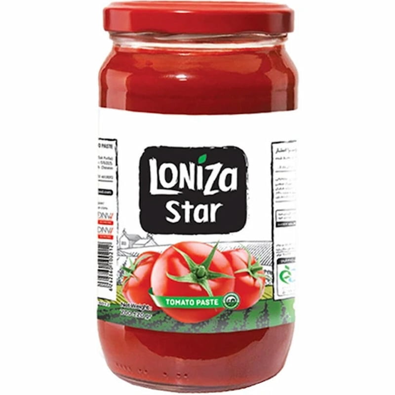 رب گوجه فرنگی لونیزا استار تهیه شده از گوجه های مرغوب